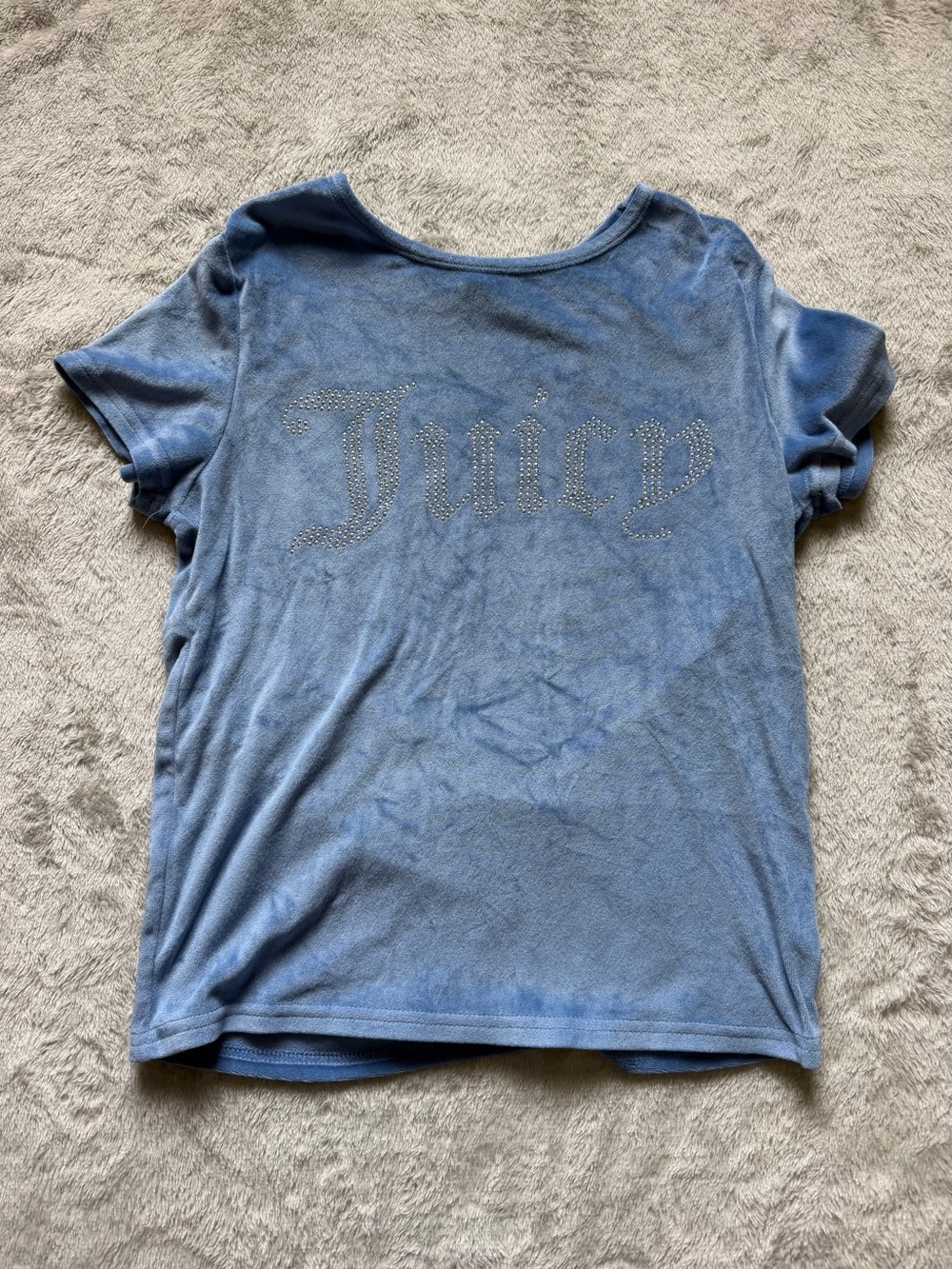 Juicy Couture Valuer Blue Sleepwear with Rhinestone brand